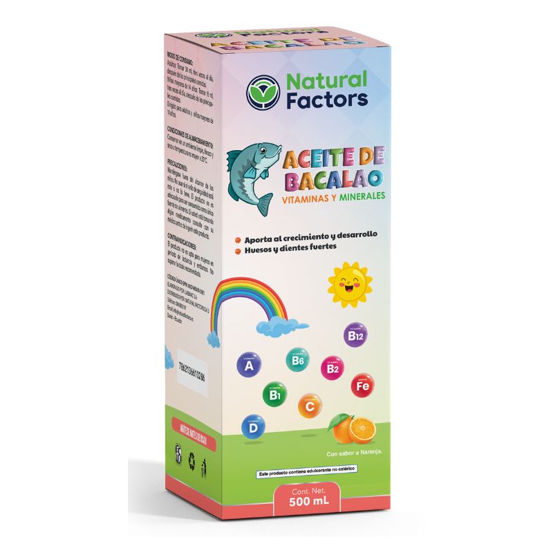 Aceite de Bacalao Jarabe